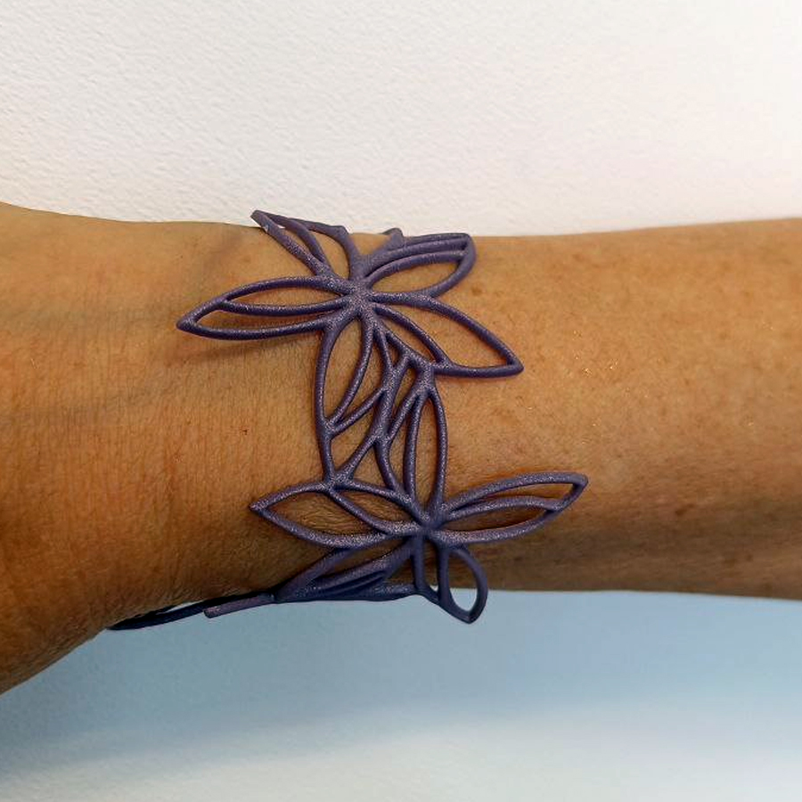 Batucada Hawaï armband lila