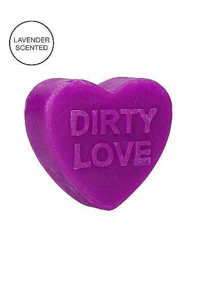 Heart Soap - Dirty Love Lavendel