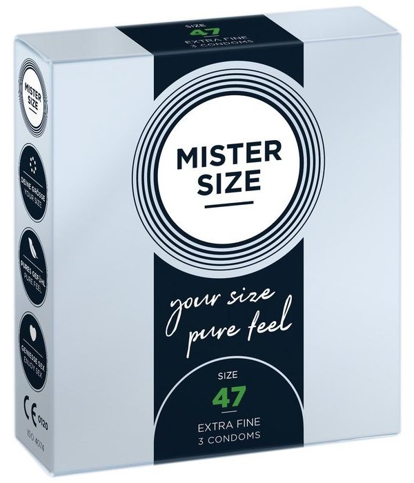Mister Size 47 - smallere condooms ultradun