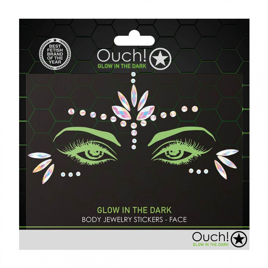 OUCH Glow in the Dark Eye Stickers