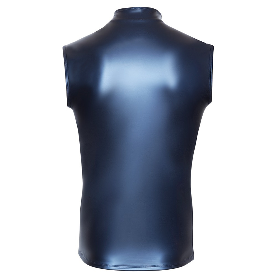 NEK Blauwe shirt Metallic Matte Look productfoto achterkant – 2161680
