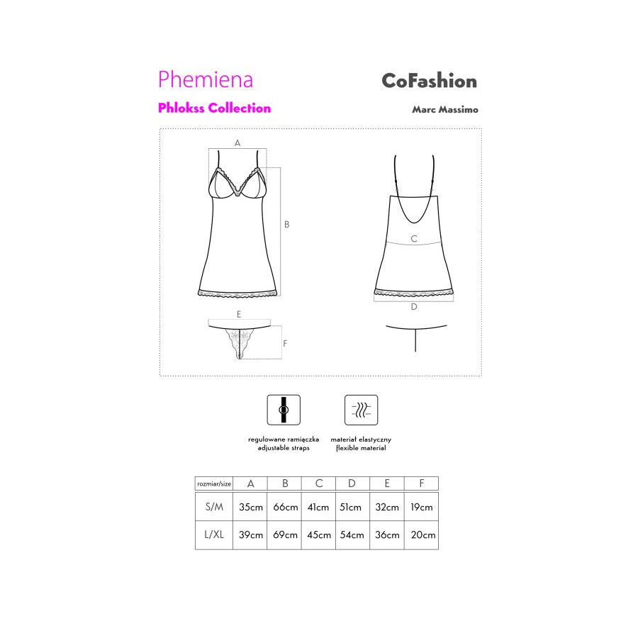 Phemiena by CoFashion maattabel – CF 90433