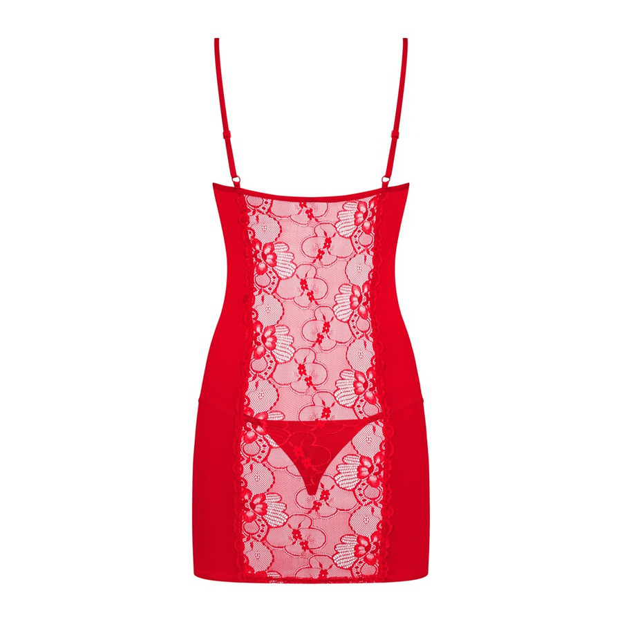 Heartina Chemise Rood achterkant product – 2751437