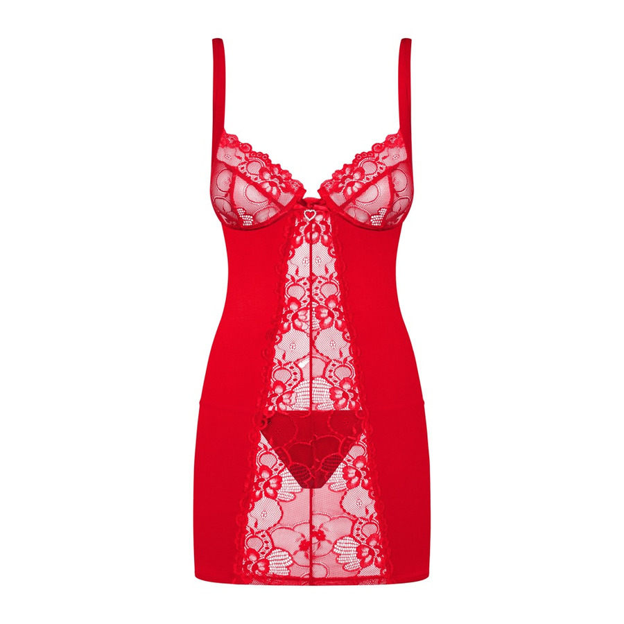 Heartina Chemise Rood voorkant product – 2751437
